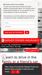 Mobile Screenshot of coveredlearnerdriver.com